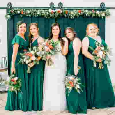 Bronze Barn Wedding Garland